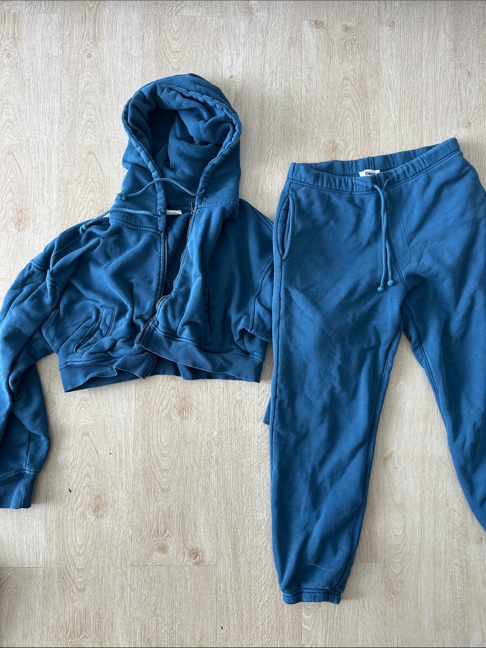 ELWOOD Blue Jogger Sweatpants - Hooded Set
